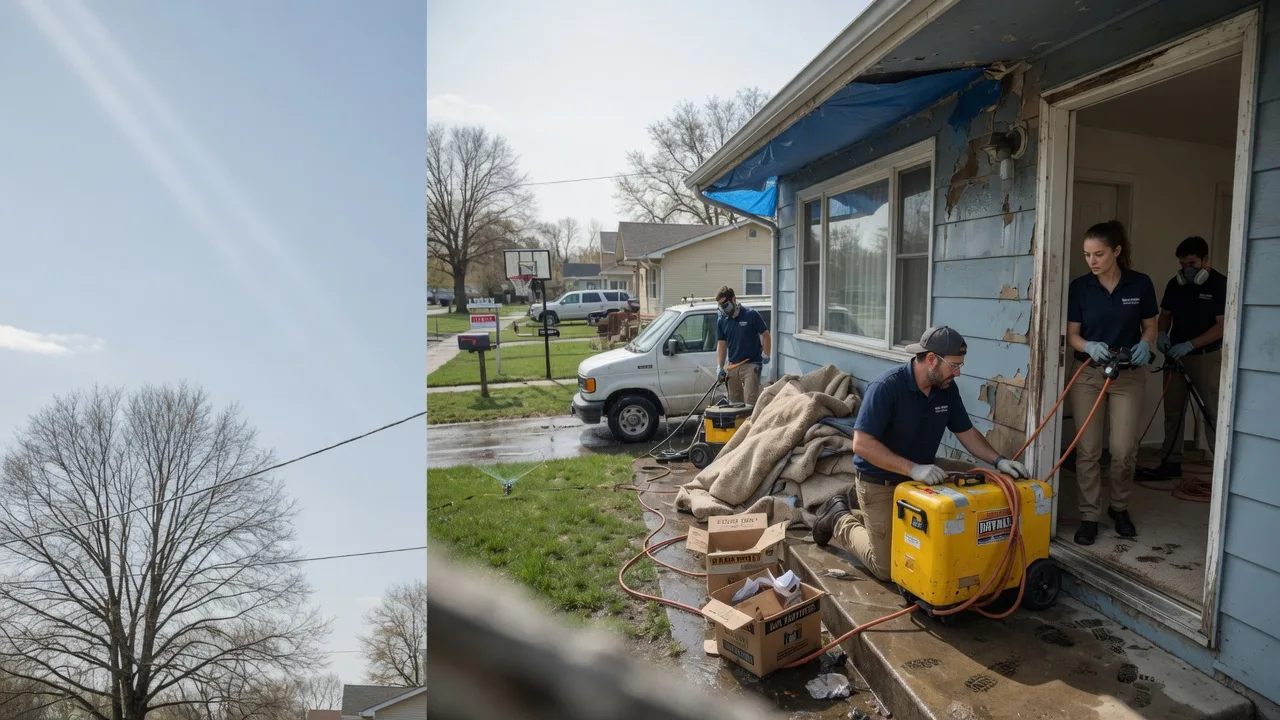 Basement Flood Cleanup in Ewing, MO near me